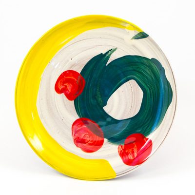 Abstract dinner plate