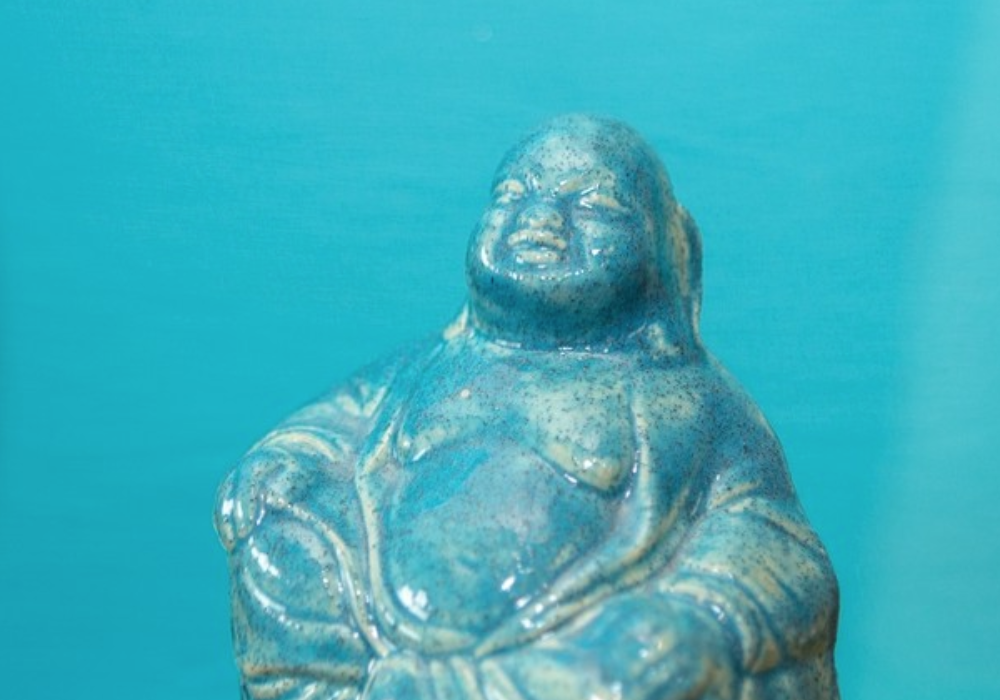 Blue buddha